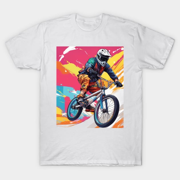 Speed Bicycle T-Shirt by animegirlnft